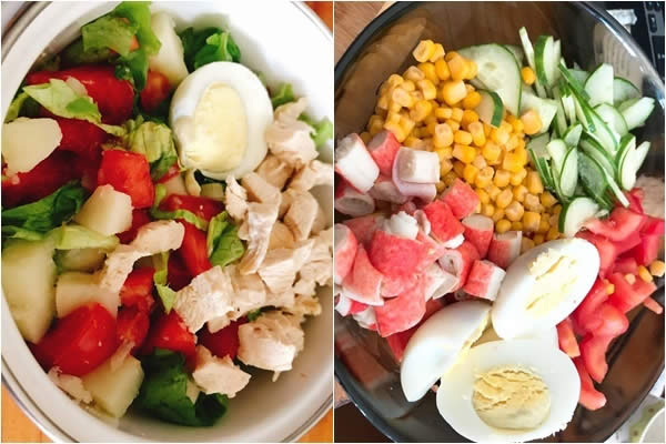 Các món salad ngon giúp Gymer thay đổi khẩu vị